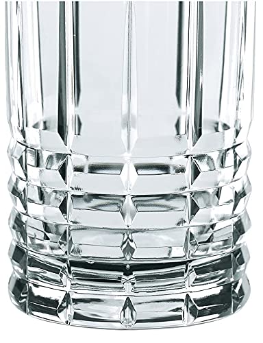 MORGHULIS Highball Drinking Glass Clear Heavy Base Tall Bar Glass Crystal Tall Highball Glass Beautifully Designed Drinking Tumblers for WaterJuiceWineBeer and Cocktails Set of 6 - Image 2
