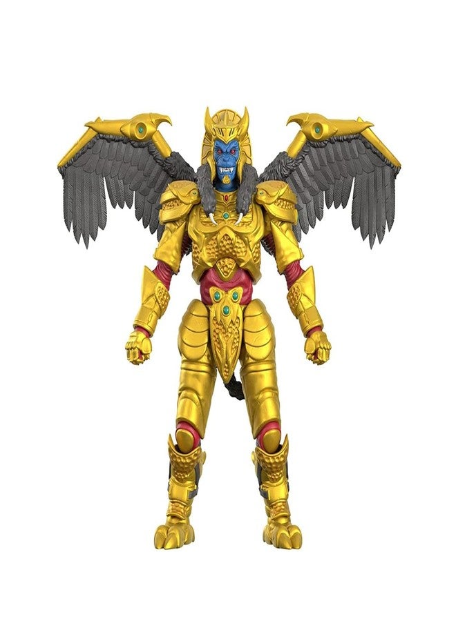 Super7 ULTIMATES! Mighty Morphin Power Rangers Goldar - 8" Power Rangers Action Figure with Accessories Classic TV Show Collectibles and Retro Toys - Image 2