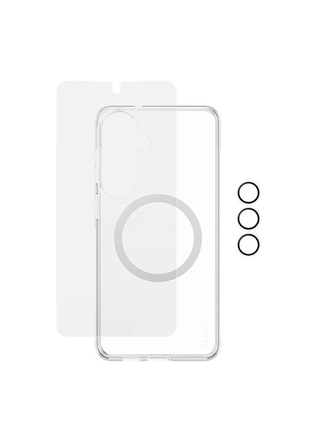 PanzerGlass CARE Explorer Bundle 3-in-1 Samsung Galaxy S26 Plus - Clear - Image 4