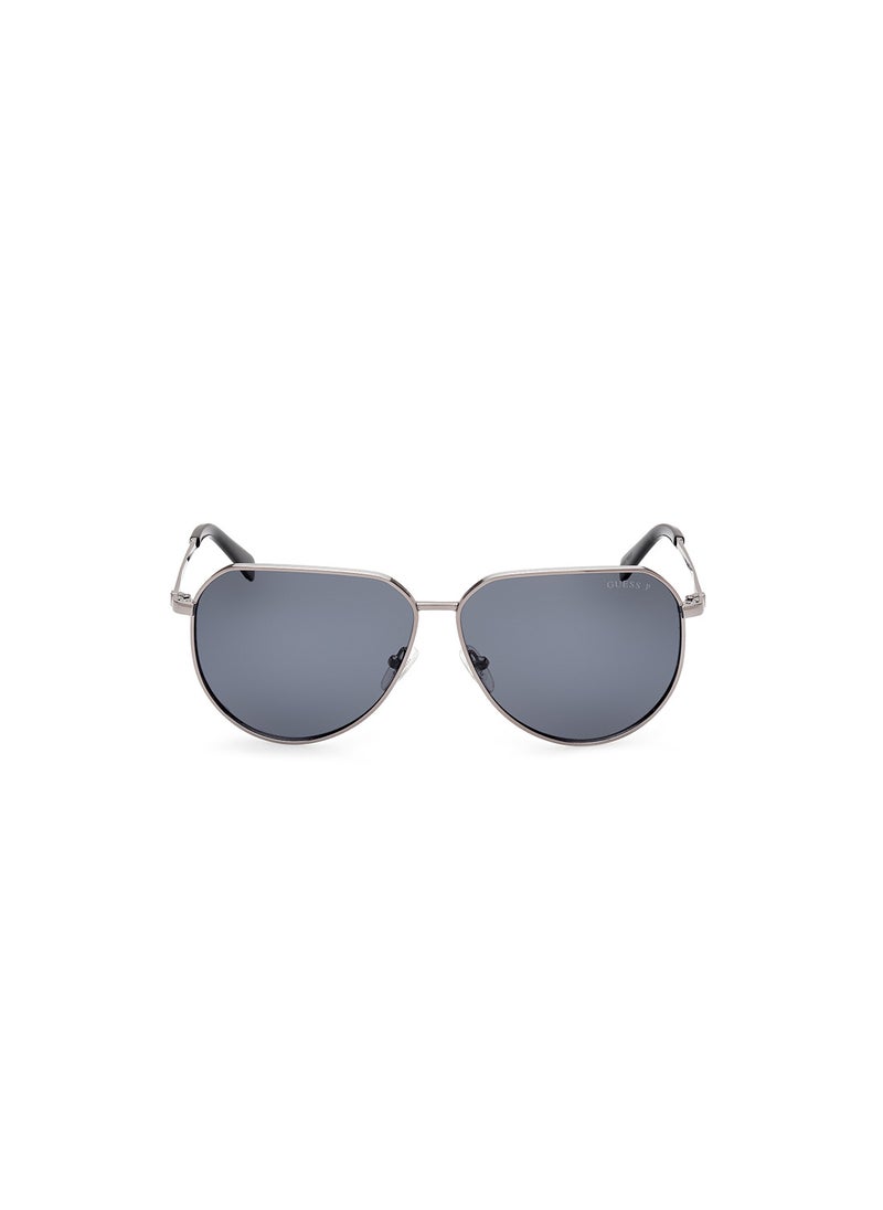 GUESS - نظارة شمسية بولارايزد للرجال - GU0008908D62 - مقاس العدسة: 62 ملم - Image 1
