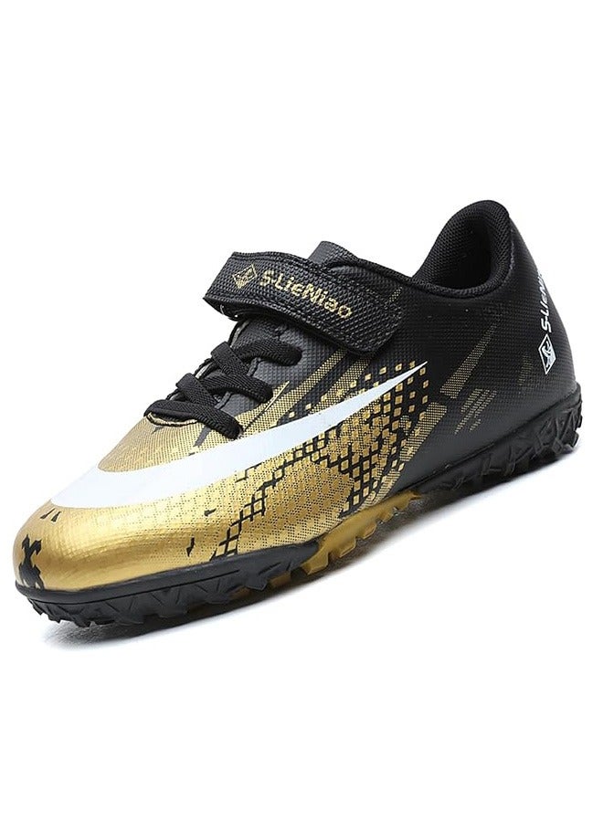 Kids Turf Soccer Shoes Boys Girls Youth Indoor Outdoor Soccer Cleats Football Shoes (Toddler/Little Kid/Big Kid)  - Image 1