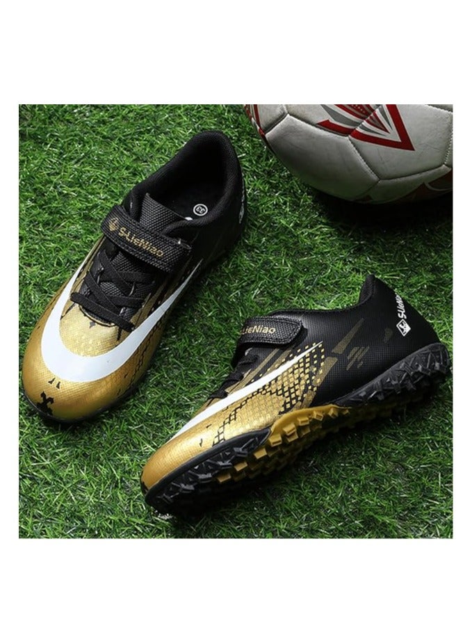 Kids Turf Soccer Shoes Boys Girls Youth Indoor Outdoor Soccer Cleats Football Shoes (Toddler/Little Kid/Big Kid)  - Image 4