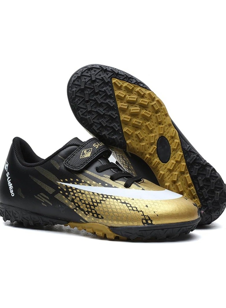 Kids Turf Soccer Shoes Boys Girls Youth Indoor Outdoor Soccer Cleats Football Shoes (Toddler/Little Kid/Big Kid)  - Image 3