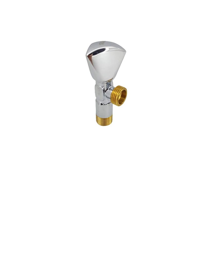 Conflo Brass Angle Valve Toilet Kitchen Wash Basin Bathroom Fittings 1/2"  - Image 2