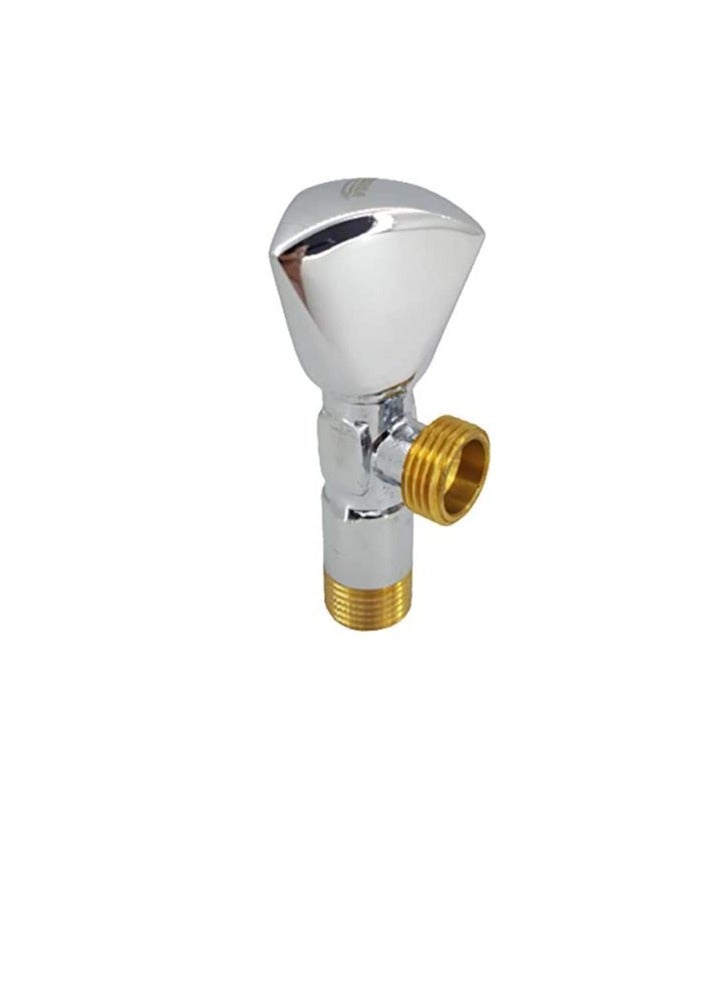 Conflo Brass Angle Valve Toilet Kitchen Wash Basin Bathroom Fittings 1/2"  - Image 3