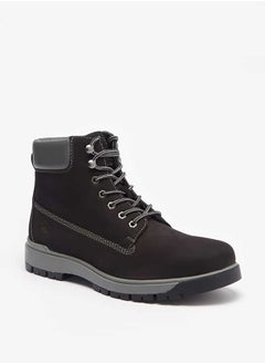 Lee Cooper Men's Solid Chukka Boots with Lace-Up Closure  - Image 1