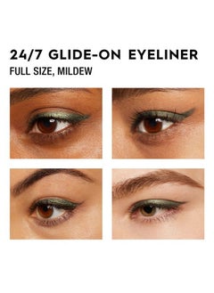 Urban Decay 24/7 GlideOn Eyeliner Pencil Mildew Metallic Deep Green with Shimmer Finish AwardWinning Waterproof Eyeliner LongLasting Intense Color  - Image 3
