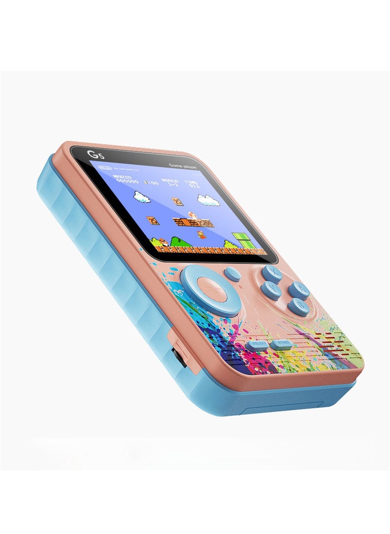 Generic Handheld Game Console,Portable Retro Video Game Console with 500 Classical Games,3.0 Inches Screen,Support for TV & Two Players,Gift for Kids & Adult,Green.  - Image 3