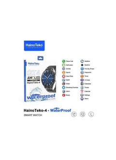 HT-4 GT4 AMOLED, waterproof smart watch with 3 Pairs Strap  Black - pzsku/Z43F1F4362CBED6ADC3DDZ/45/_/1740236338/ec0e19d9-e6b4-47b2-89a1-01f642661db2