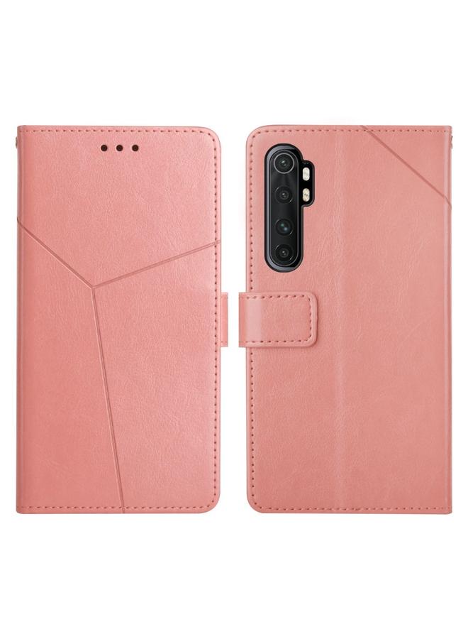 Case For Xiaomi Mi Note 10 Lite Y Stitching Horizontal Flip Leather Phone Case
