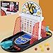 KEJIH Tabletop Basketball Bouncing Ball ToyBasketball Board Game2 Player Arcade GameIndoor Fun Bouncing Pinball for Kids AdultsArcade Basketball Game2 Player Versus ToyIdeal Toy for Boys Girls - Image 2