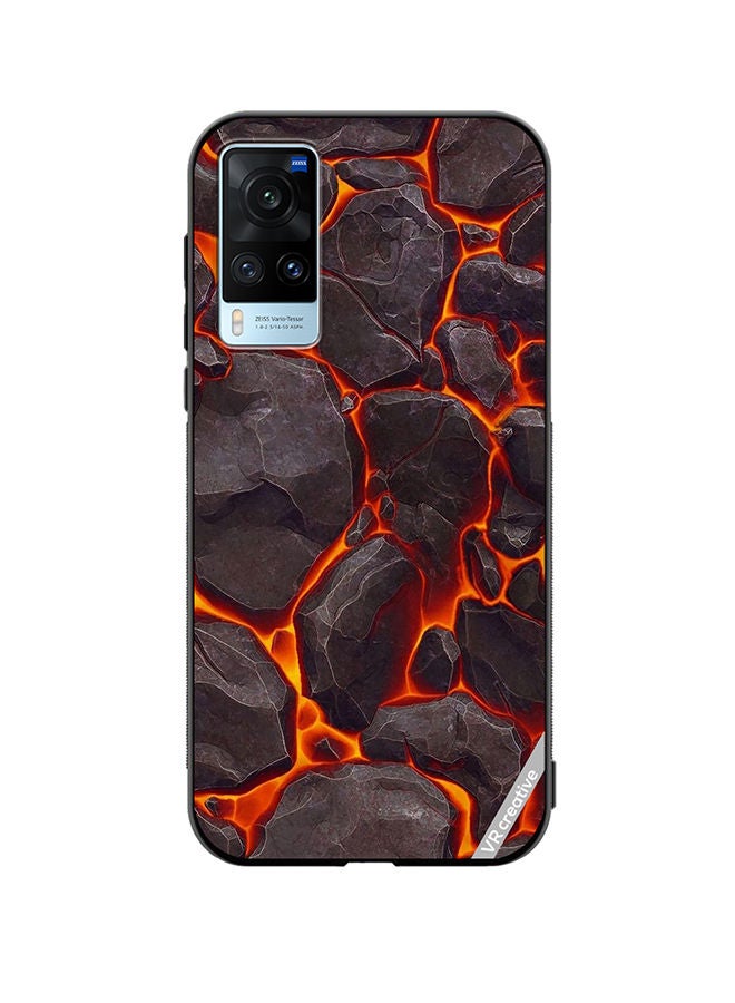 VR CREATIVE Protective Case Cover For Vivo X60 Mattle Paint Texture Design Multicolour - Image 1
