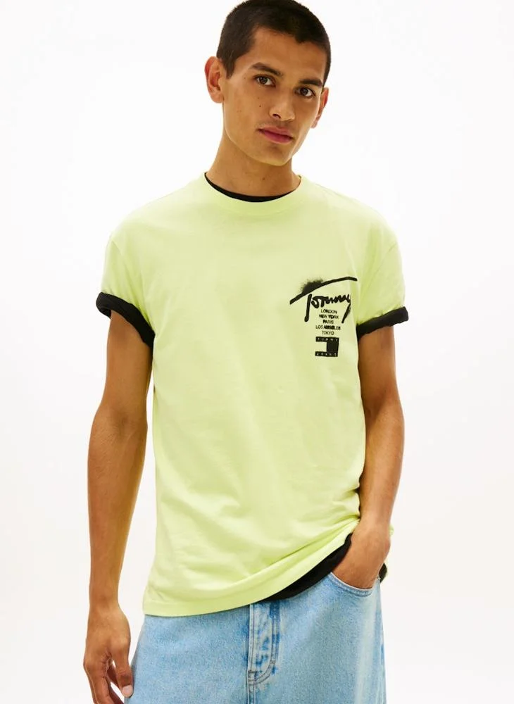 Signature Back Logo Jersey T-Shirt
