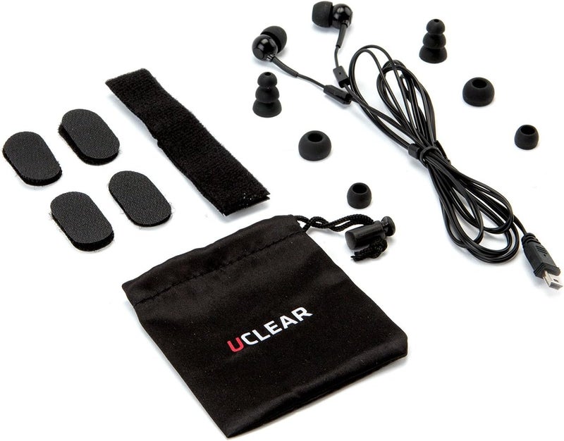 UCLEAR Digital Long Earbuds for Bluetooth Helmet Audio Systems - Image 2