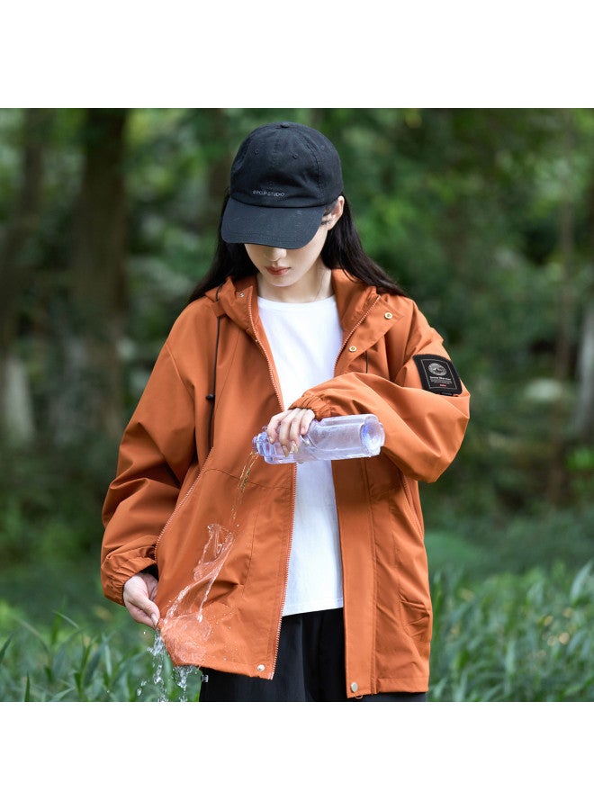Baleno Men's & Women's Couple Jacket - Mountain Style Outdoor Sportswear, Spring/fall Hiking Windbreaker, Trendy Workwear Casual Hooded Jacket - Image 3