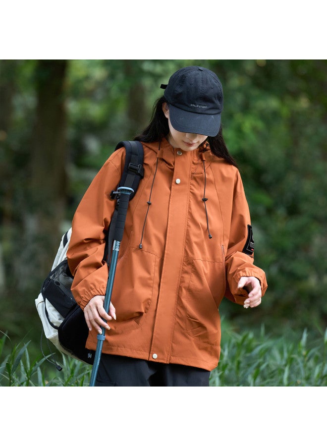 Baleno Men's & Women's Couple Jacket - Mountain Style Outdoor Sportswear, Spring/fall Hiking Windbreaker, Trendy Workwear Casual Hooded Jacket - Image 5