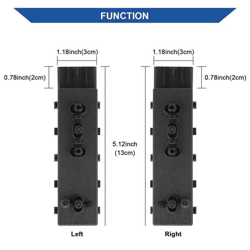 Obaee Driver & Passenger Seat Switch for Chevrolet and Cadillac - Image 2