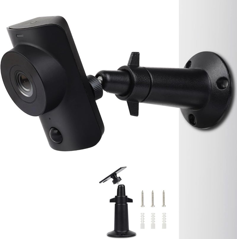 UYODM Wall Mount Compatible with SimpliSafe SimpliCam 1080p Wired Indoor Home Security Camera, 360 Degree Adjustable Aluminium Wall Mounting Bracket for SimpliSafe Indoor Cam 1Pack,Patent Pending - Image 1