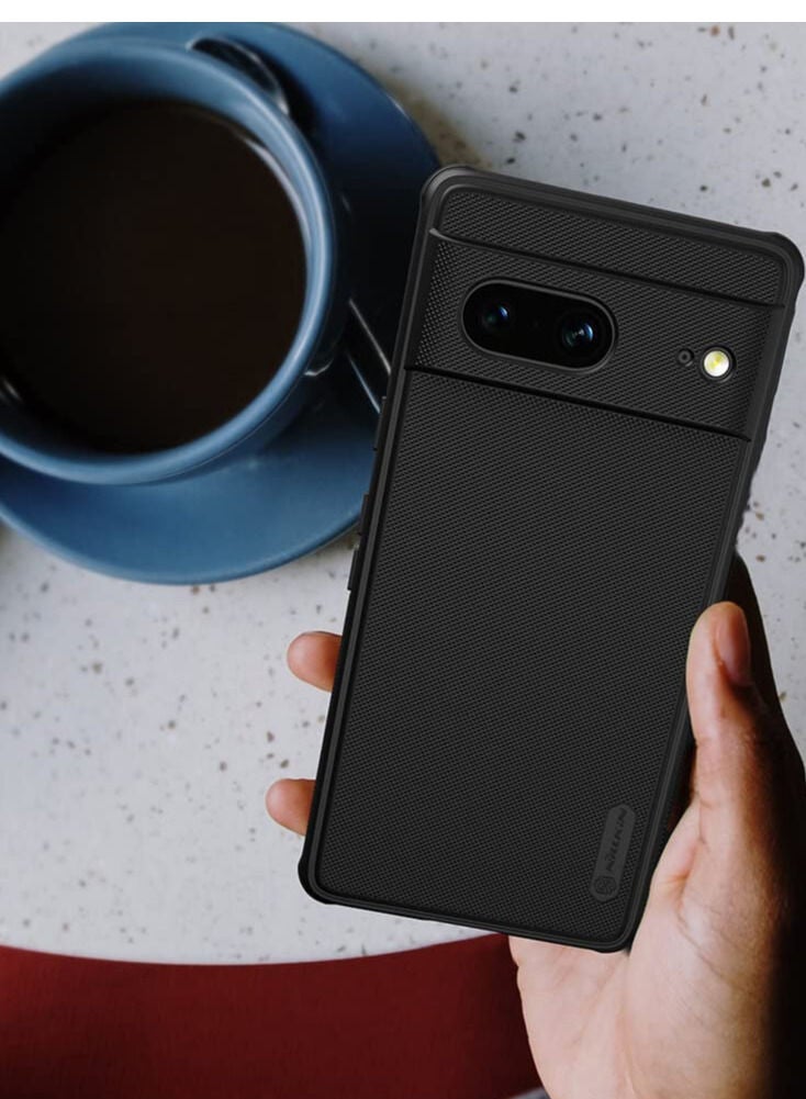 Nillkin Case Cover Super Frosted Shield Pro Matte All-Round Protection Cover for Google Pixel 7 Black - Image 3