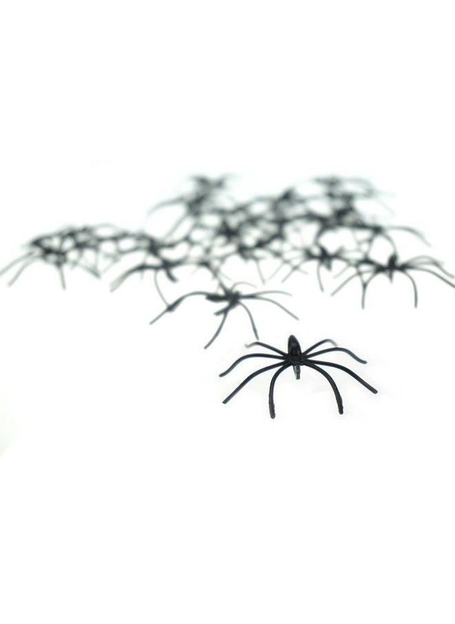 Bilipala - Scary Plastic Spiders Small Fake Spider Joke Toys For Prank, Pack Of 20 - Image 1