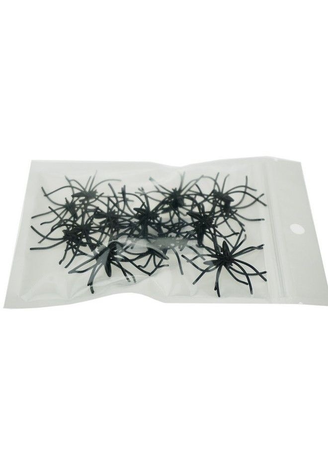 Bilipala - Scary Plastic Spiders Small Fake Spider Joke Toys For Prank, Pack Of 20 - Image 1