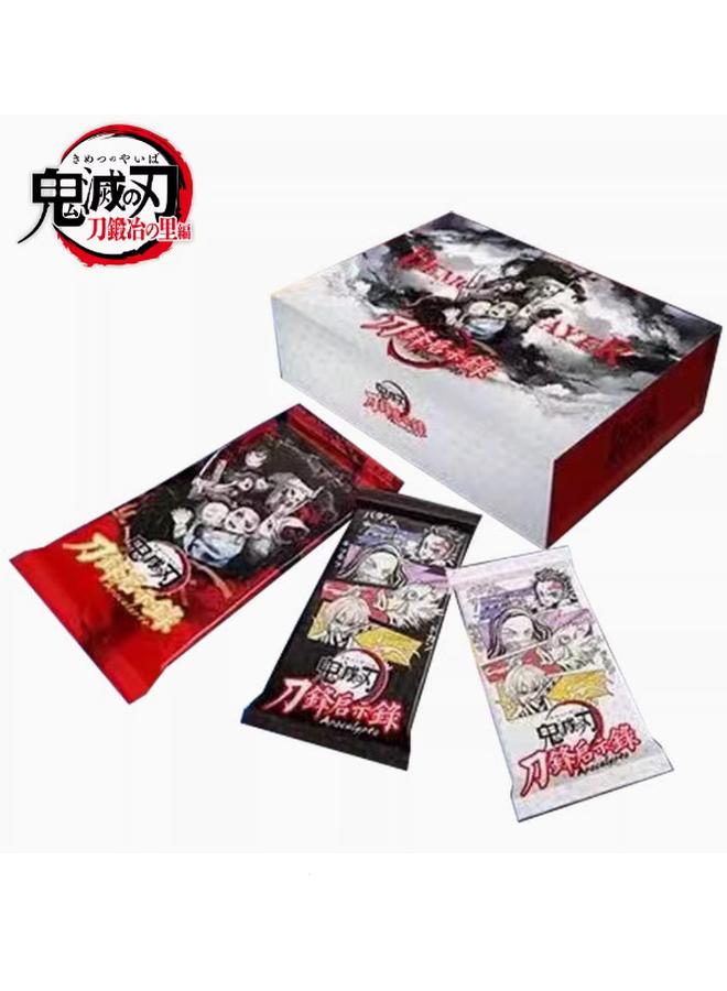 Bluejw Fun Card Anime Ghost Extermination Blade Card Japanese Popular Anime Game Character You Bean Collection Card Blind Box - Image 1
