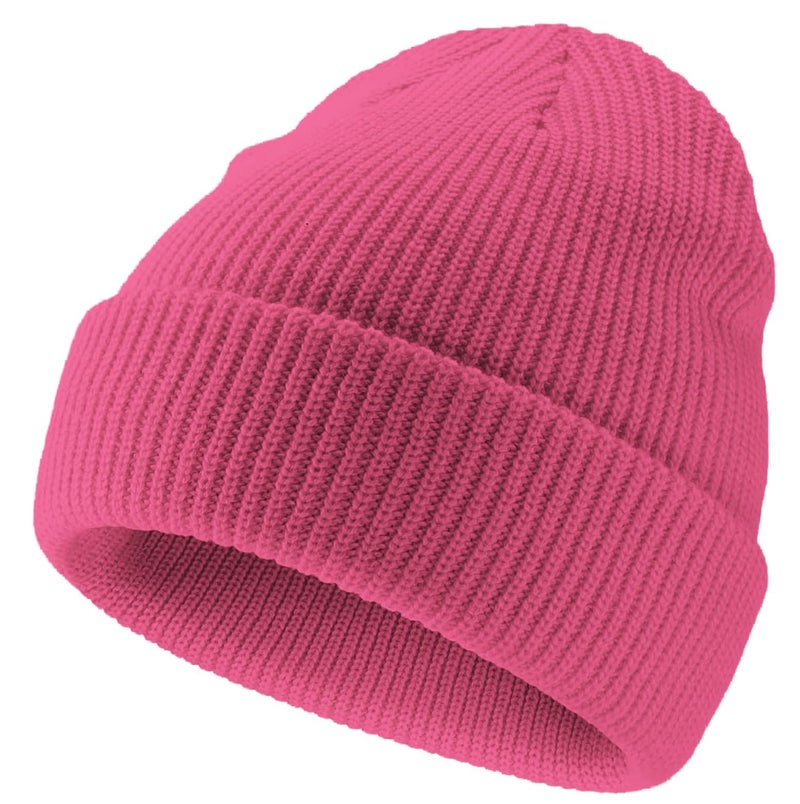 NORTHWIND Winter Cap for Men, Winter Cap for Women, Beanie Cap for Men, Woolen Cap for Man, Woolen Cap for Women, Beanie Cap for Woman, Winter wear (Pink) - Image 1