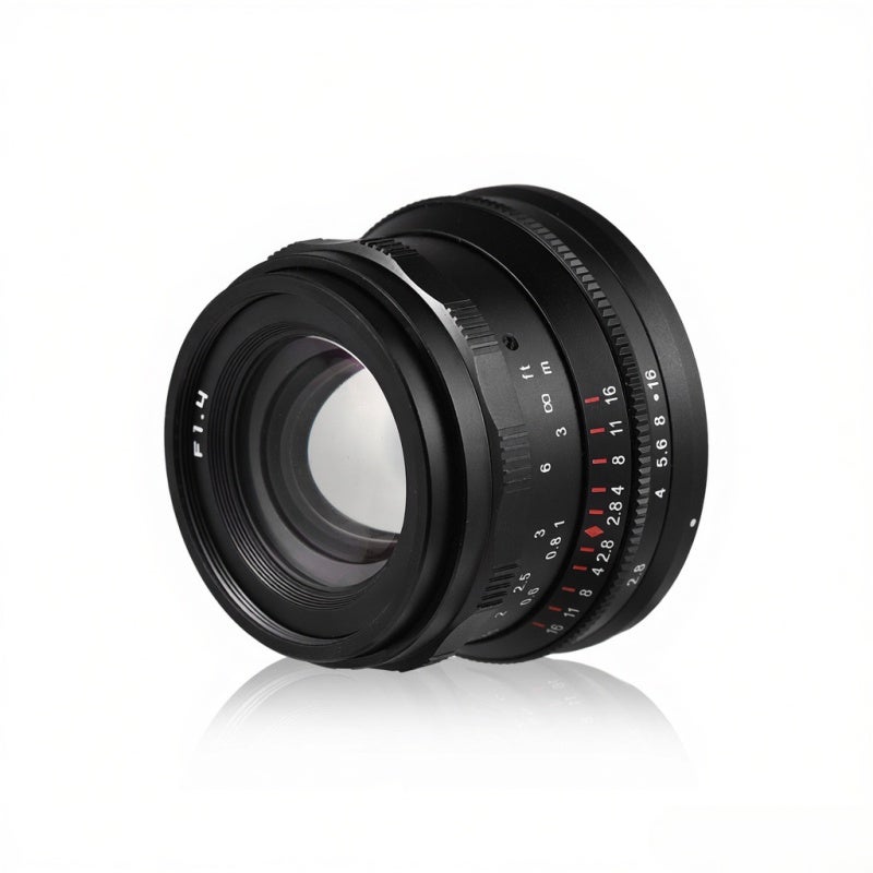 Full-frame Camera Lens: 35mm F1.4 Fixed Lens, Bright Aperture, Manual Focus, Multi-layer Coating - Wide 63.2° Viewing Angle Camera Lens for Full-frame RF-Mount Mirrorless Cameras - Image 1