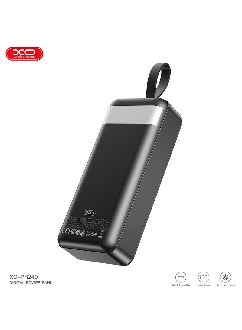 PR240 USB-C 20W/USB-A 22.5W Fully compatible digital display fast charging power bank 30000mAh - pzsku/Z43F31BB7477DD00AB205Z/45/_/1736704745/057c9781-cf34-467b-b38f-5c02c51d7514