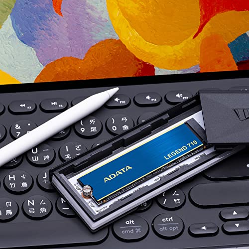 ADATA SSD Legend 710 M.2 1TB PCIe Gen3 x4 M.2 2280 Solid State Drive, Design for Creator Gaming, Read Speed up to 2,400 MB/s, 3D NAND, LDPC, AES 256-bit Encryption - Image 5