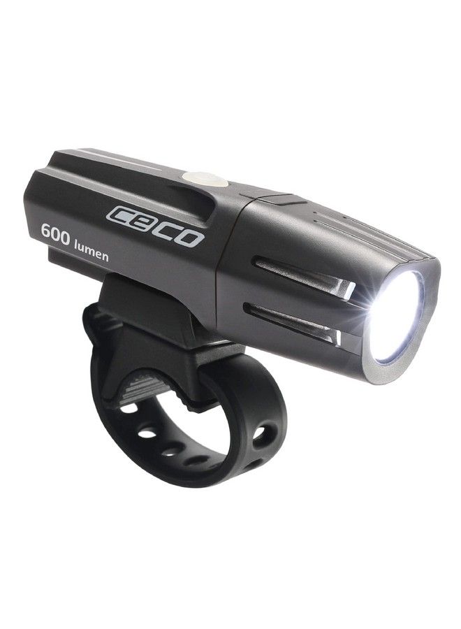 CECO Usa: 600 Lumen Usb Rechargeable Bike Light Tough & Durable Ip67 Waterproof & Fl1 Impact Resistant Super Bright Model F600 Bicycle Headlight For Commuters Road Cyclists & Mountain Bikers - Image 1