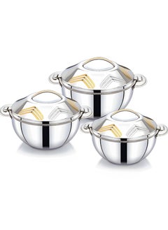 BLACKSTONE Sofi Stainless Steel Premium 3pc Hotpot Set 2.5L,3.5L,5.0L  - Image 1