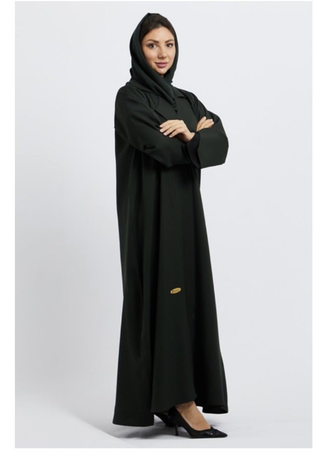 Evva Evva Luxury Saudi Abaya for Women – Elegant Open Front Modest Wear in Premium Fabric – Ideal for Ramadan, Eid, and Everyday Elegance  - Image 1
