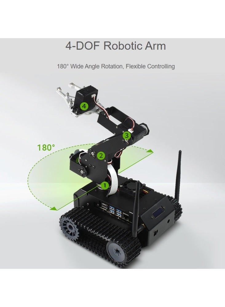 Waveshare JETANK AI Tracked Mobile Robot Kit, Based on Jetson Nano, EU Plug - Image 5