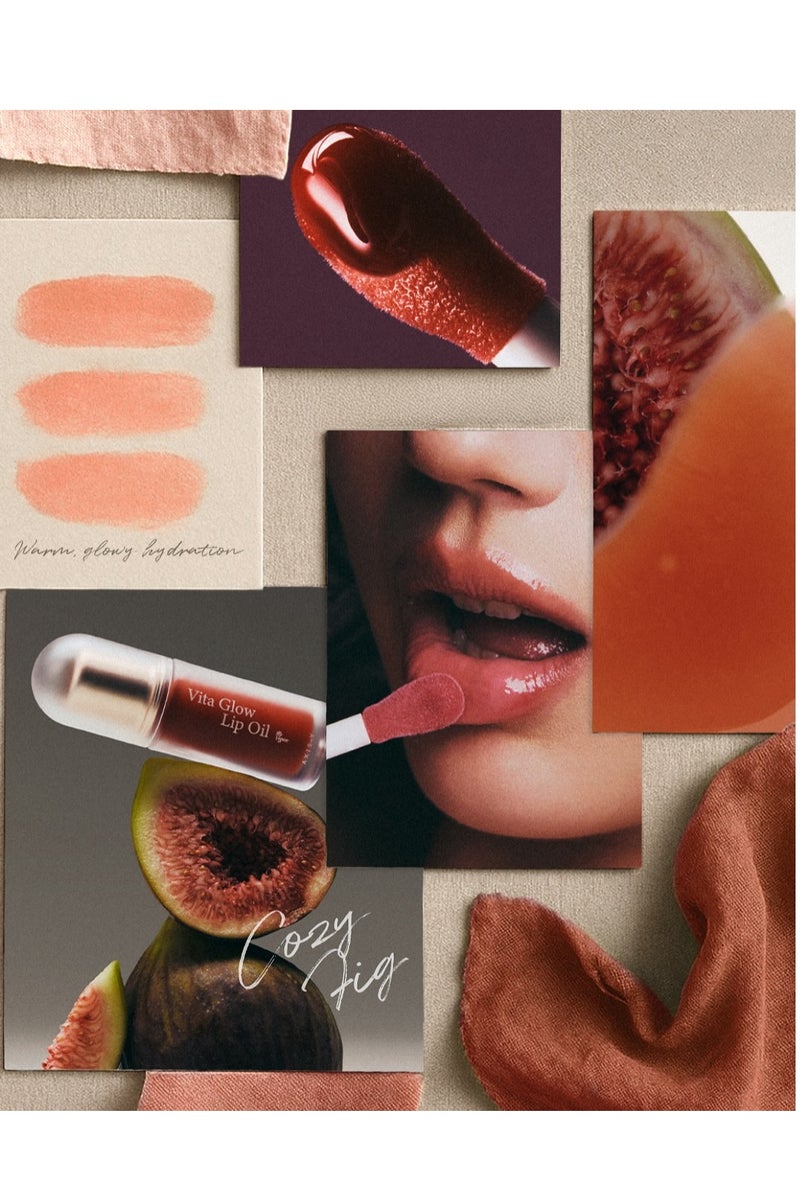 زيت الشفاه فيتا جلو - توت بارد - تين دافئ - زيتون حالم - Image 3