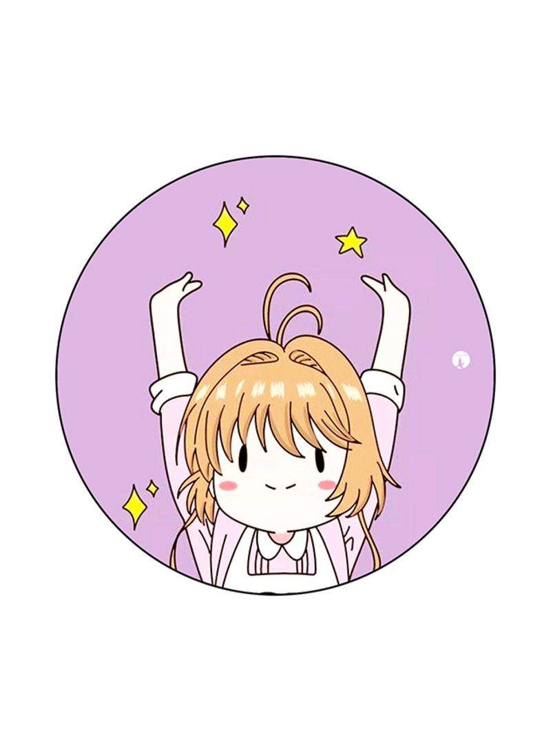The Anime Cardcaptor Sakura Anime Printed Mouse Pad Multicolour