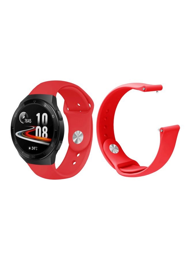 Perfii Replacement Band For Huawei Watch GT 2e - 46mm Red - Image 3