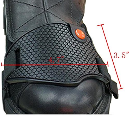 TINTON LIFE Durable Anti-slip Motorcycle Accessories Shoe Boot Cover Shifter Scuff Marks Protector Stronger Heel Strap - Image 3
