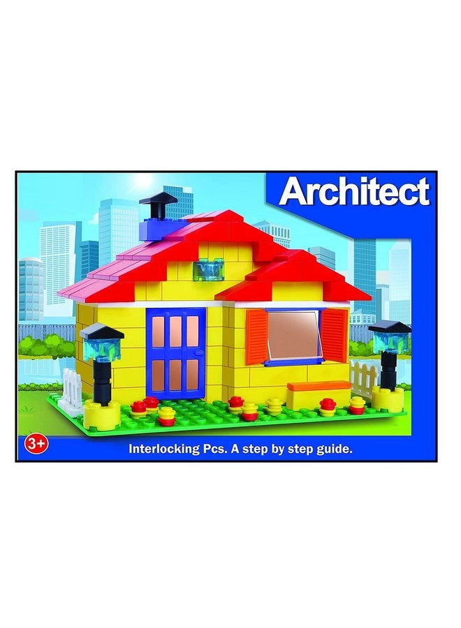 FunBlast Architect Blocks for Kids DIY Bricks Building Blocks Game for Kids Learning Toys for 3+ Year Girls & Boys - 190 Pcs - Image 2