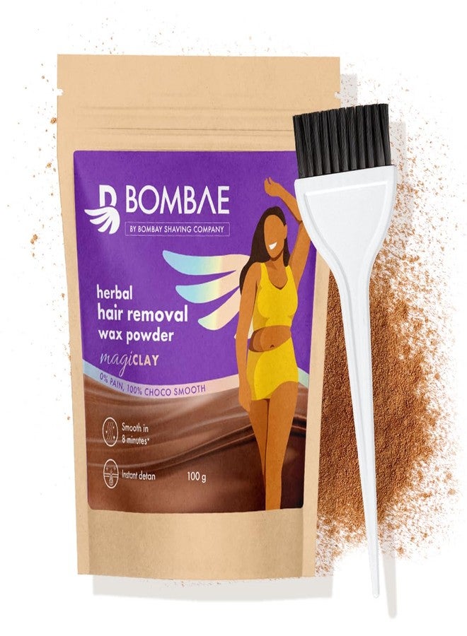 بومباي بودرة بومباي العشبية لإزالة الشعر للنساء | بودرة إزالة شعر البكيني | إزالة الشعر للنساء | بودرة إزالة الشعر لمنطقة البكيني - Image 1