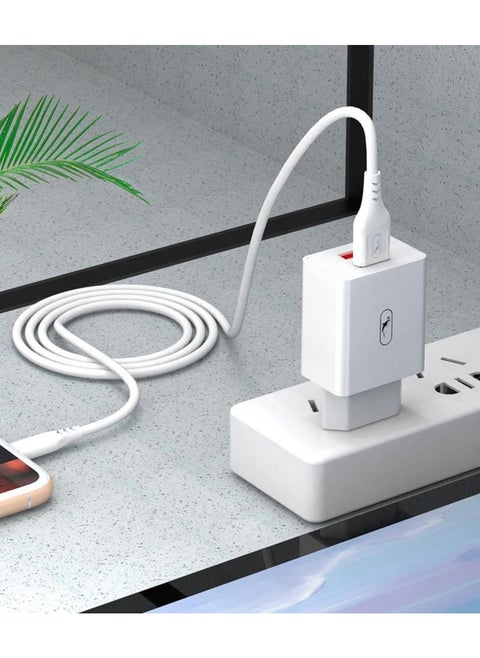 Fast Charge Micro-USB 2.1A Dual Charger 1M Compatible With All Devices