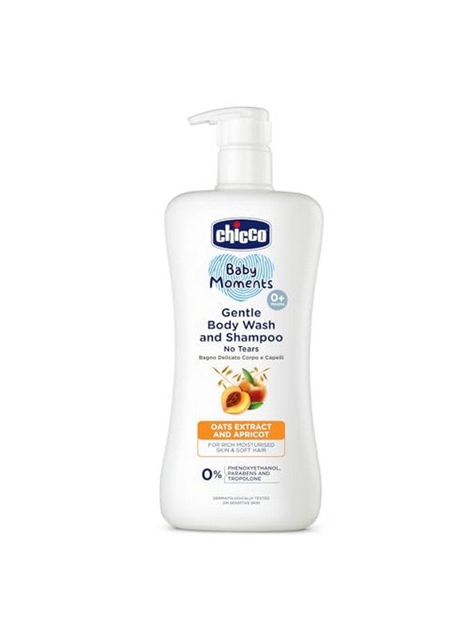 Chicco Baby Bath And Massage Combo - Gentle Bodywash 500Ml And Massage Oil 200Ml - Image 2