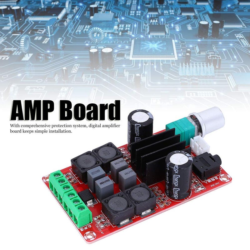 TPA3116D2 لوحة مكبر صوت ستيريو 2x50W وحدة سهلة التركيب حماية من الاتصال العكسي - Image 5