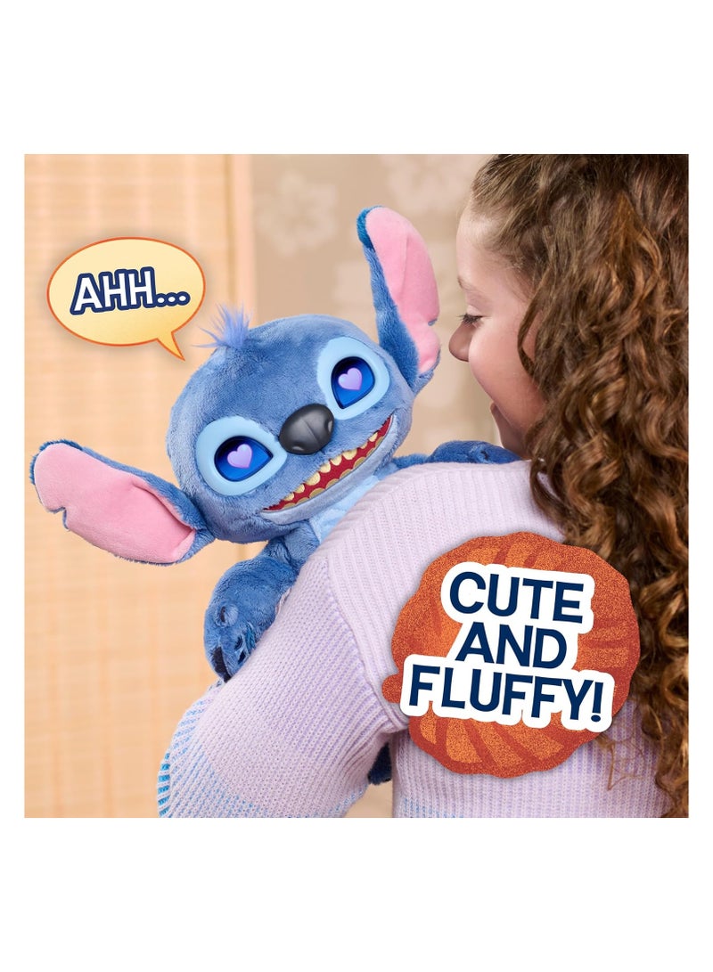 Just Play Disney Stitch Many Moods of Stitch Feature Plush – Talking, Light-Up Emotion Plush Toy with Sounds | Interactive Stuffed Doll for Kids Ages 3+ | Cute Gift for Boys, Girls & Lilo & Stitch Fans - Image 4