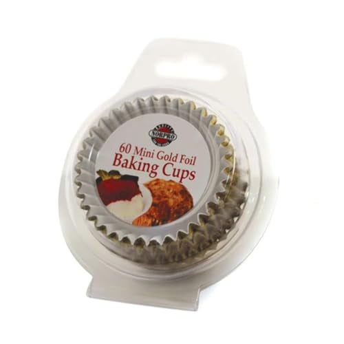 Norpro Gold Mini Baking Cups/Liners, 60-Count - Image 2