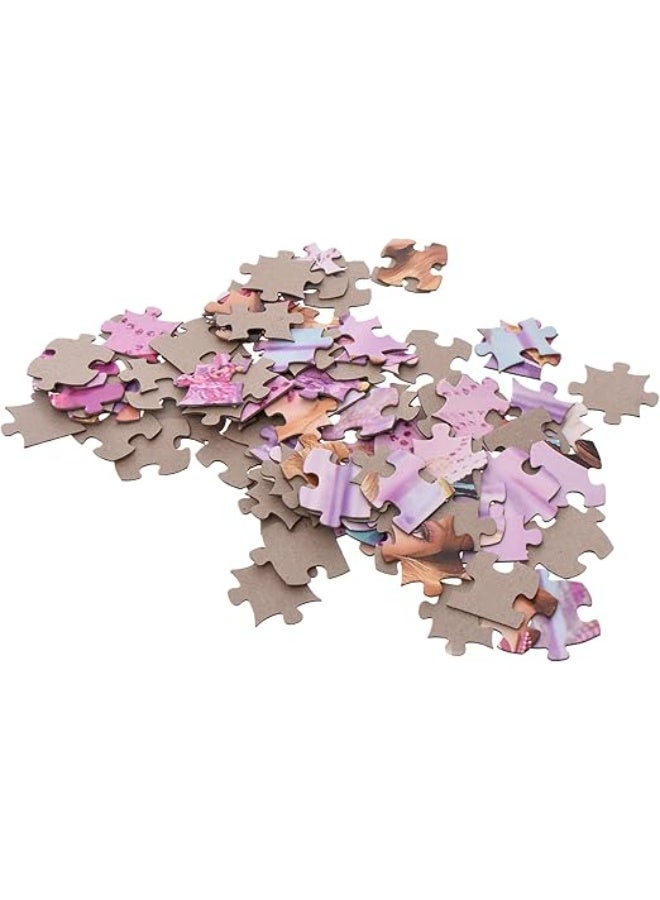 Cardboard Puzzle With Cartoon Character Design To Develop Hand Eye Coordination For Kids Set Of 300 Pieces - Mulit Color - Image 1