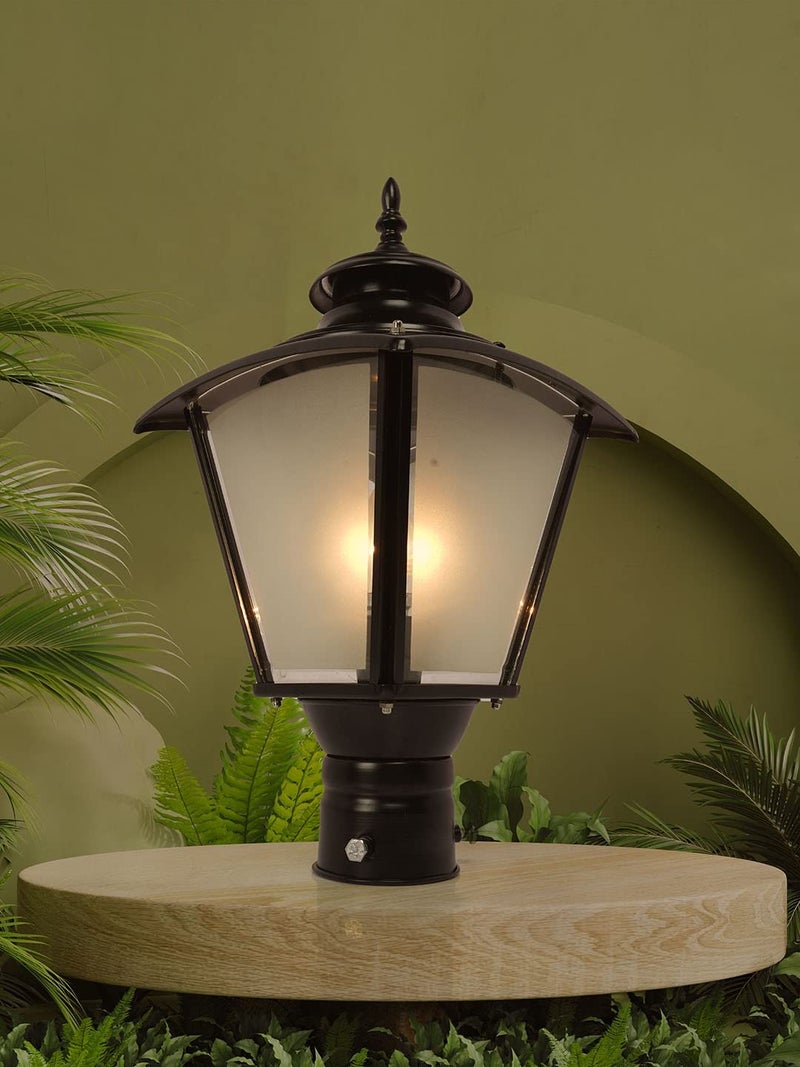 LEGEEN Light Set of- 2 Modren Victoria Shades Beautiful Gate Light, Gate Lamps, Pole Light, Pillar Lamp,Garden Light, Gate lamp for Home Gardern Outdoor Without Bulb - Image 2