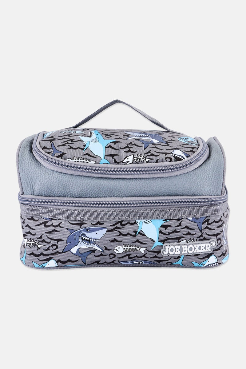 Joe Boxer Kids Boy Allover Print Lunch Bag, Multicolor - Image 1