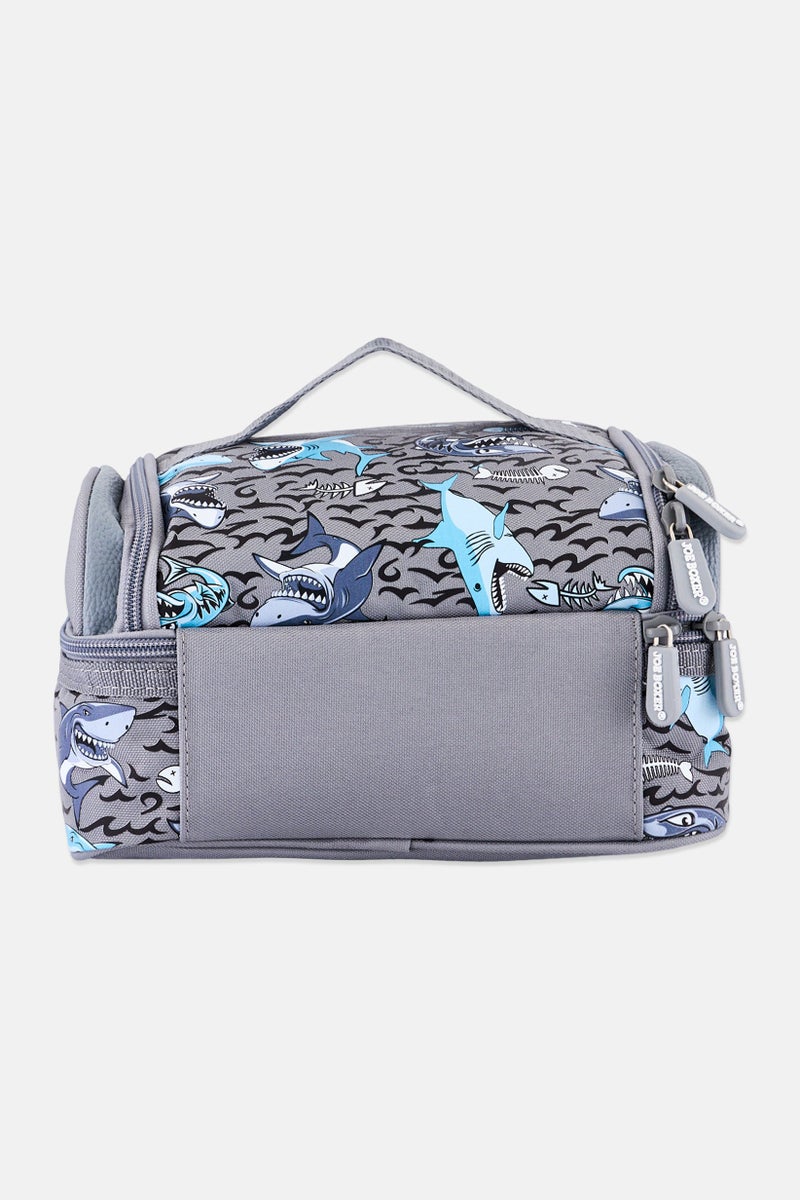 Joe Boxer Kids Boy Allover Print Lunch Bag, Multicolor - Image 2