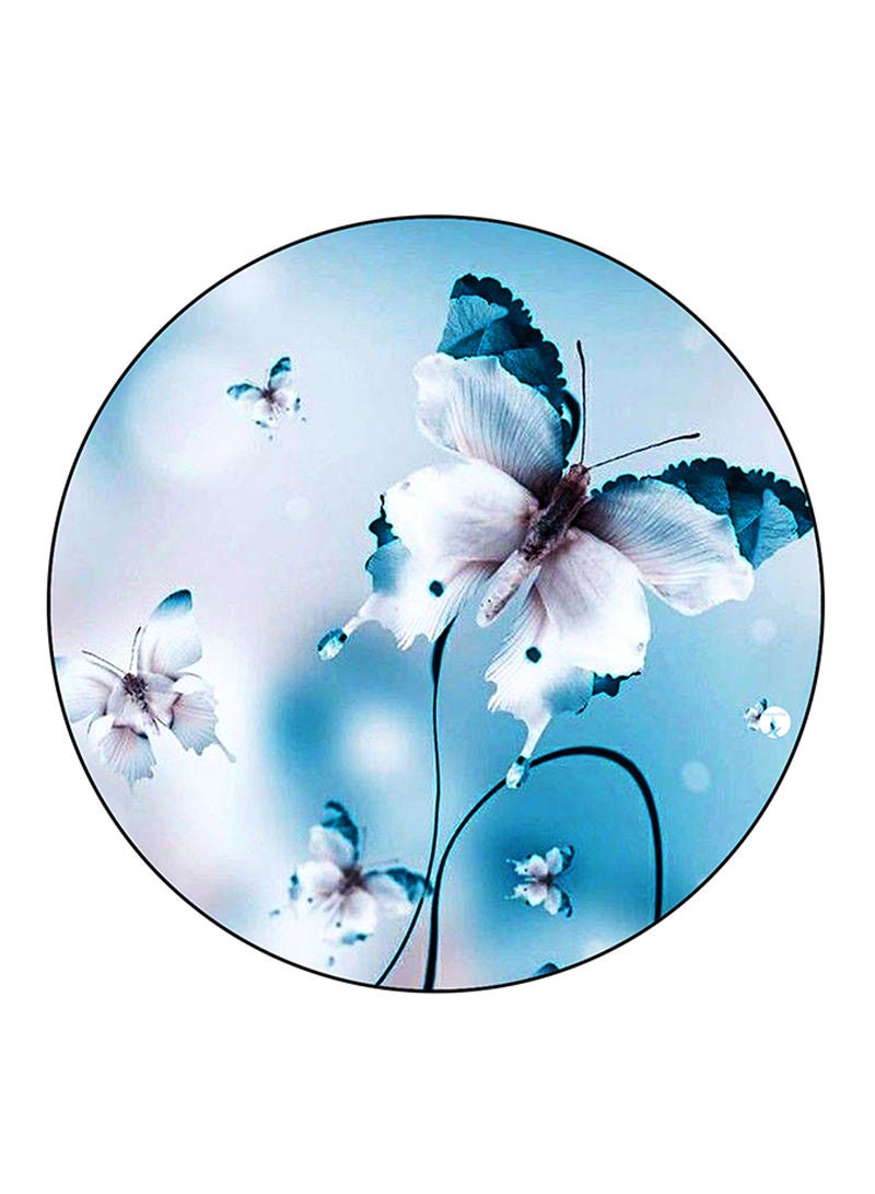 RKN Butterflies Printed Mouse Pad  Multicolour